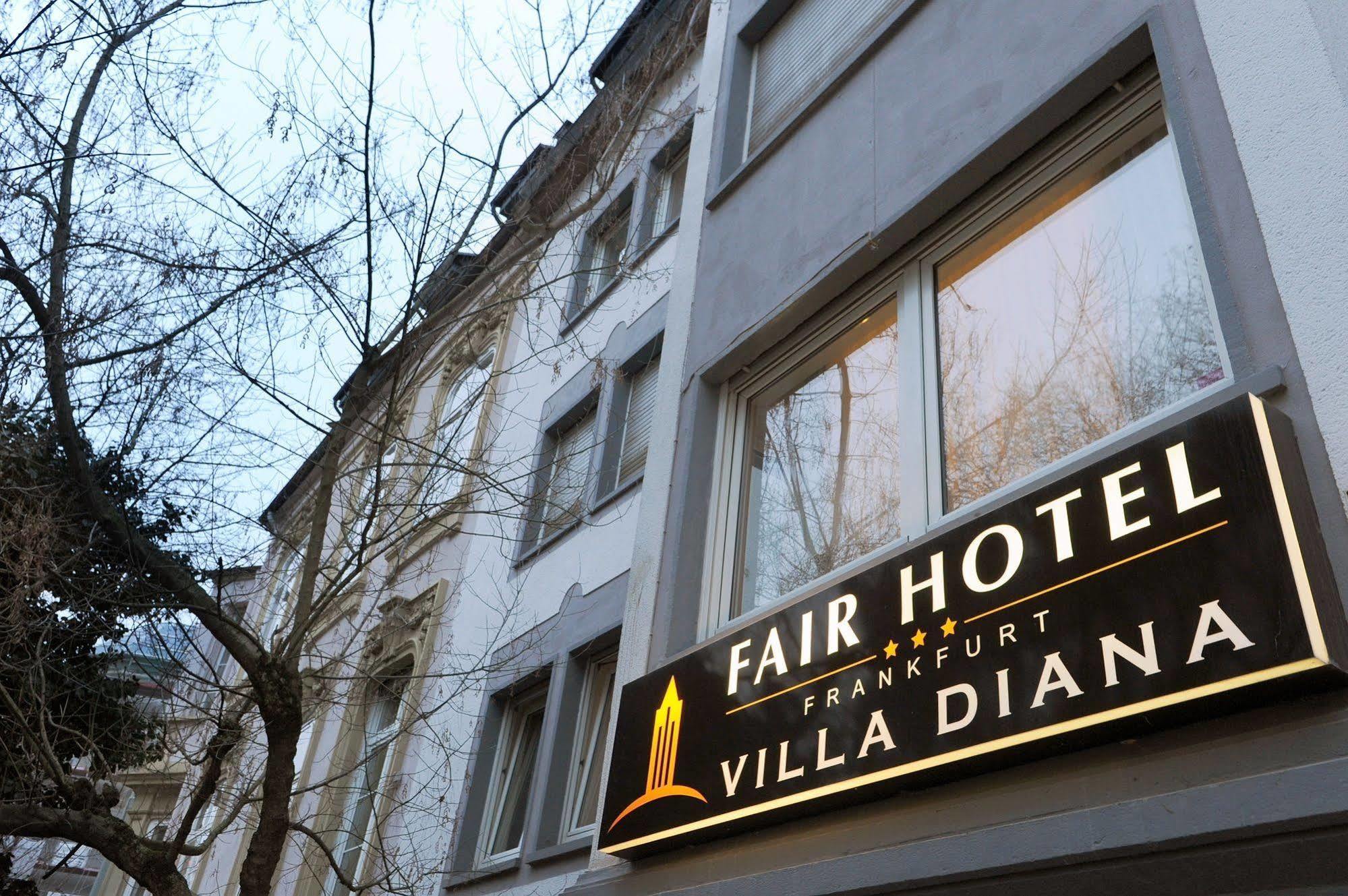 Fair Hotel Villa Diana Frankfurt am Main Dış mekan fotoğraf